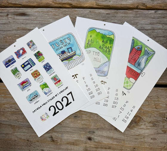 2027 Wall Calendar ( 5.5 x 8.5 ) EARLY-BIRD PRICE!
