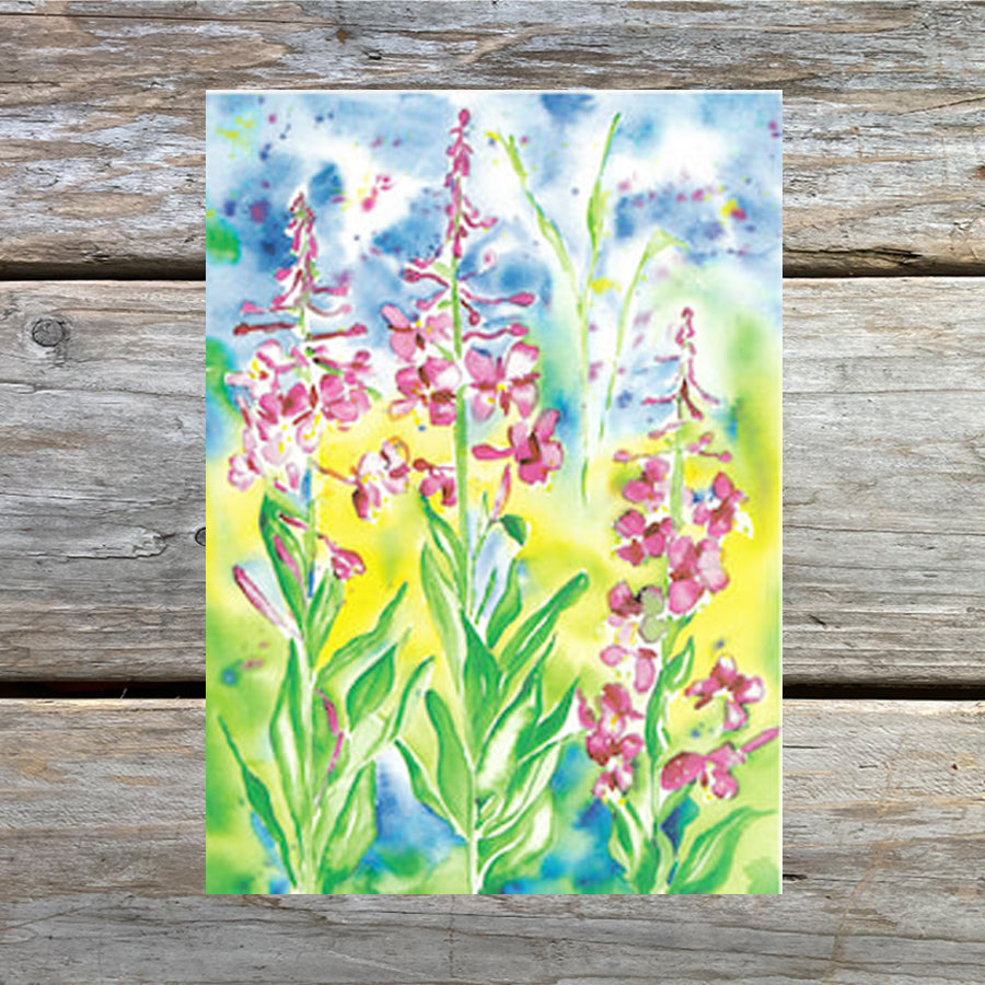 Fall Fireweed 5-Card Pack