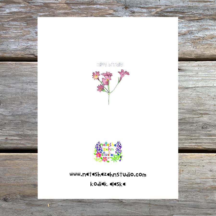 nan featuring colorful hand-painted watercolor design by Natasha Zahn Studio