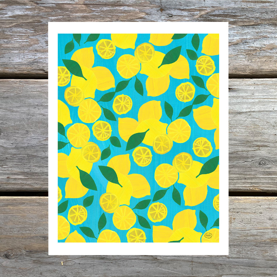 Lemon Note Card