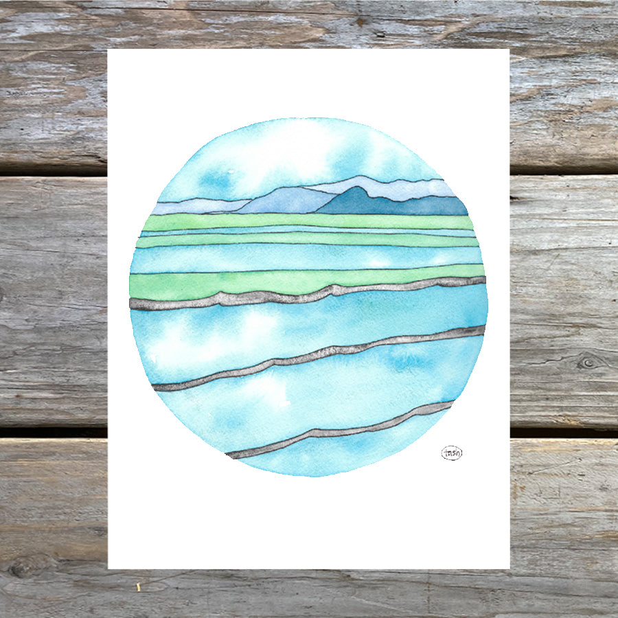 Seascape Note Card