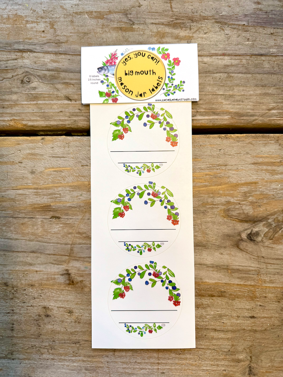 Mason Jar Labels