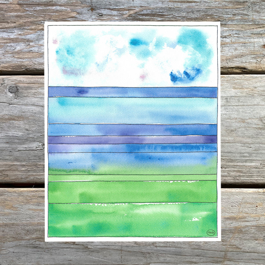 Cloudscape Art Print