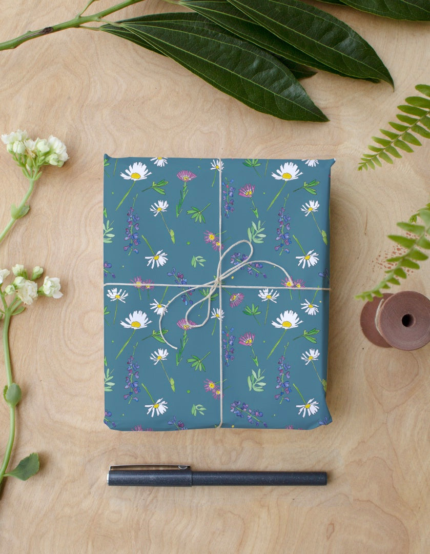 Wildflower Paper & Gift Tag Set