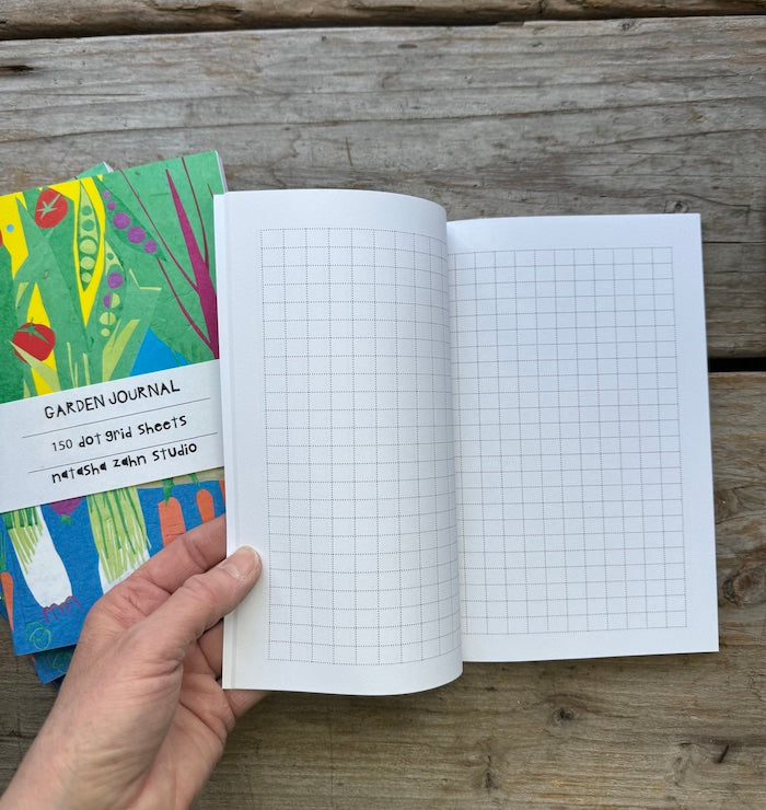 Garden Journal--dot grid pages