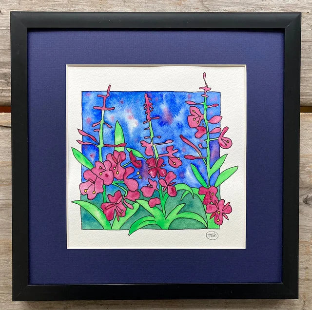 Fireweed Original Painting