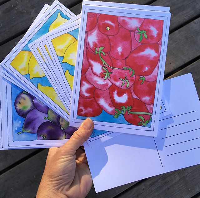 Italy Summer Post Card Set