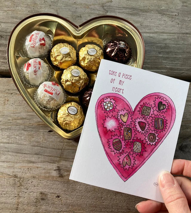 Take a Piece of My Heart Note Card Pack
