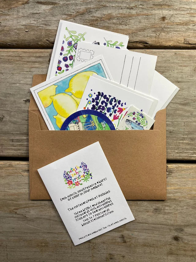 Natasha's Notecard Subscription-6 months