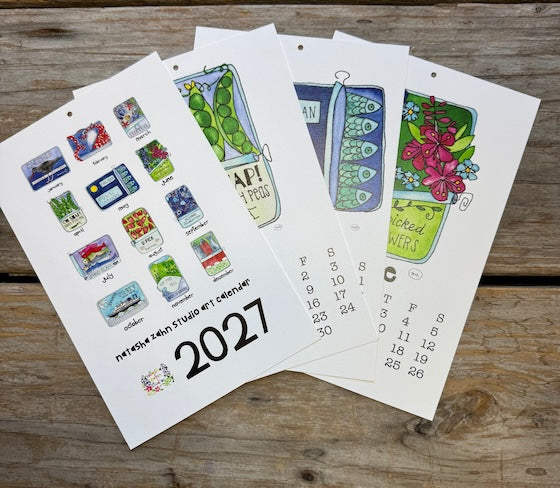 2027 Wall Calendar ( 5.5 x 8.5 ) EARLY-BIRD PRICE!
