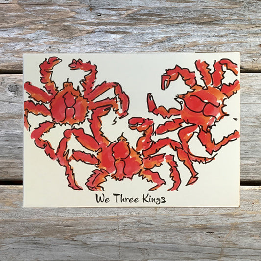 We Three Kings 5 x 7 Art Card
