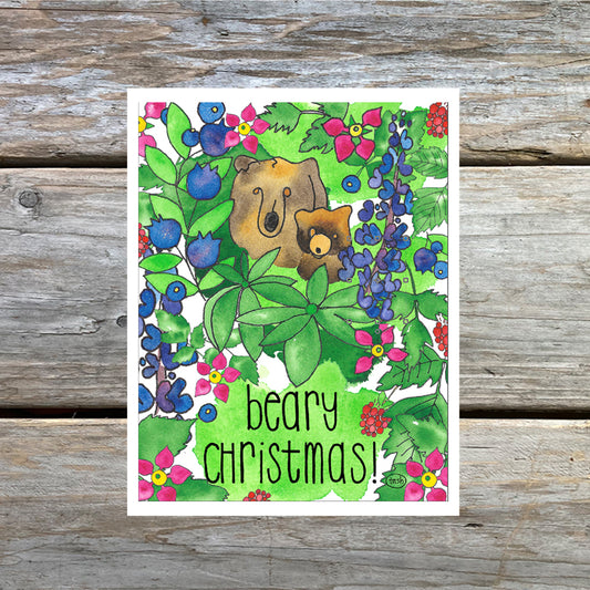 Beary Christmas Note Card