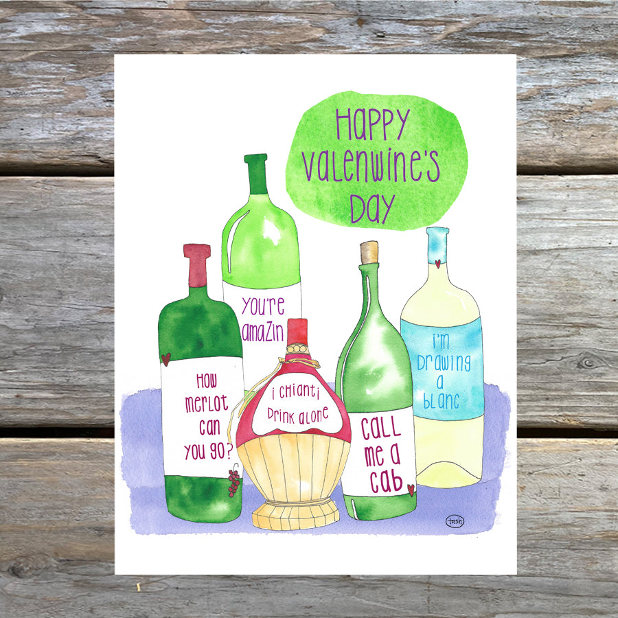 Happy Valenwine's Day Note Card Pack