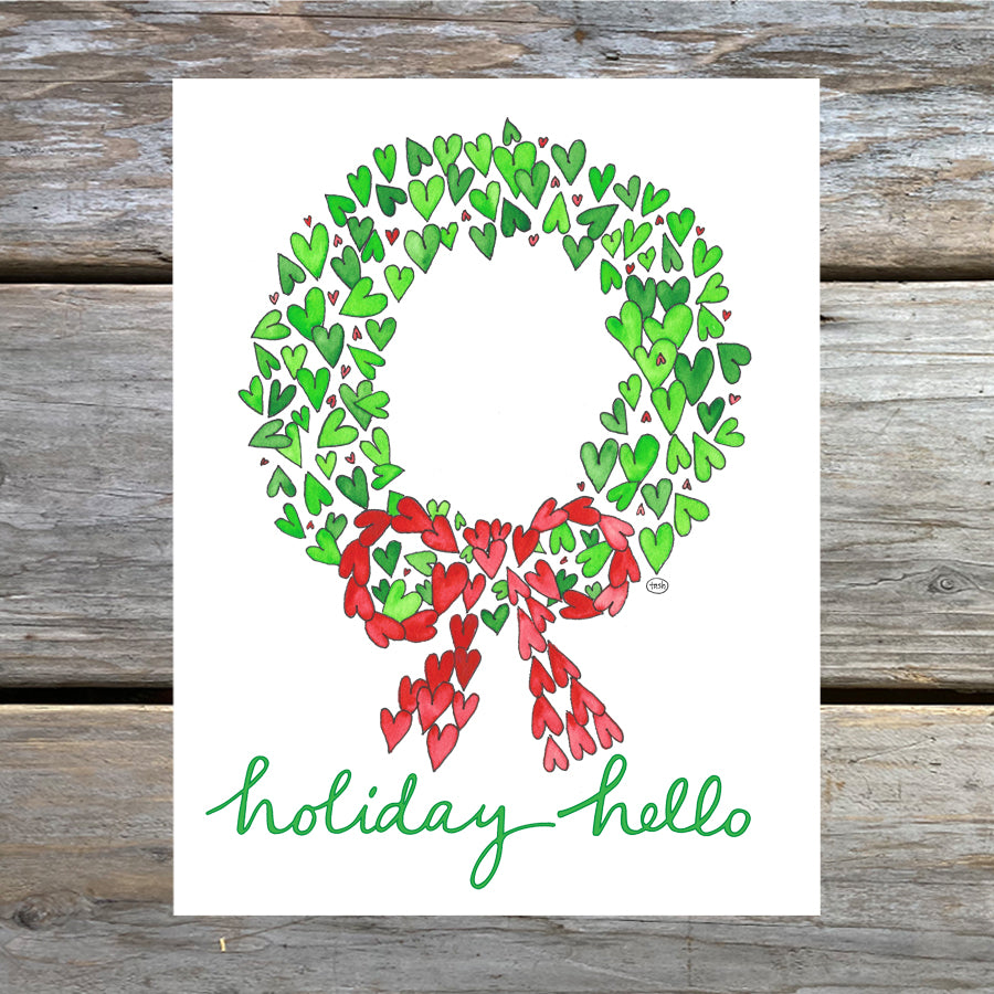 Holiday Hello Note Card