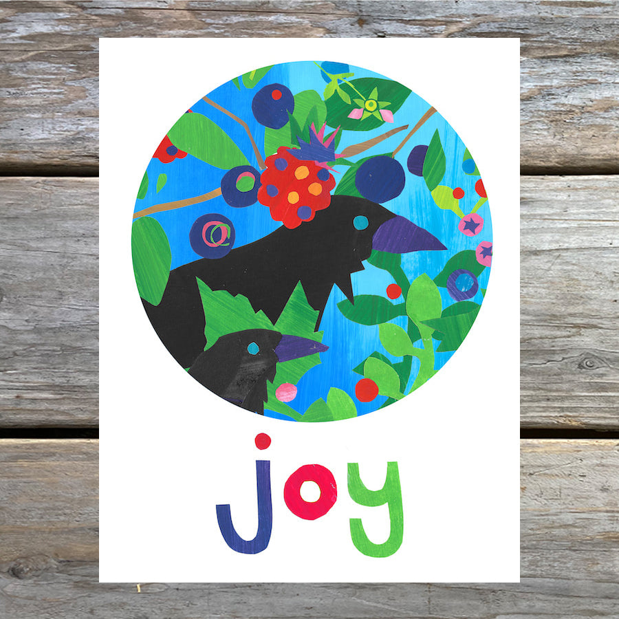 Joy Holiday Note Card