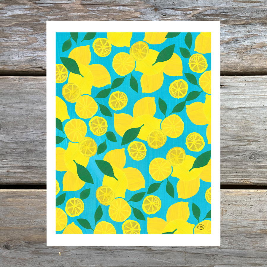 Lemon Note Card Pack – Natasha Zahn Studio