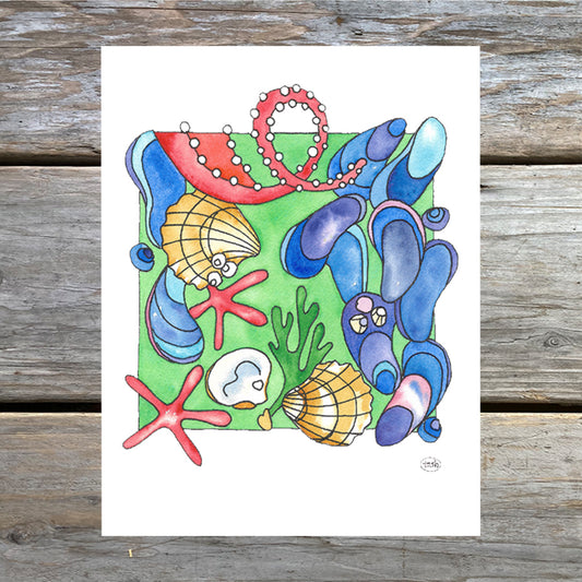 Liv's Tidepool Note Card