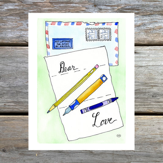 Love Letter Note Card