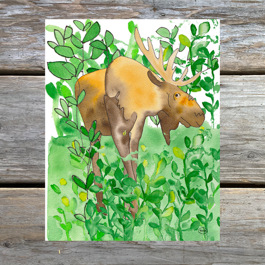 Mainland Moose Note Card