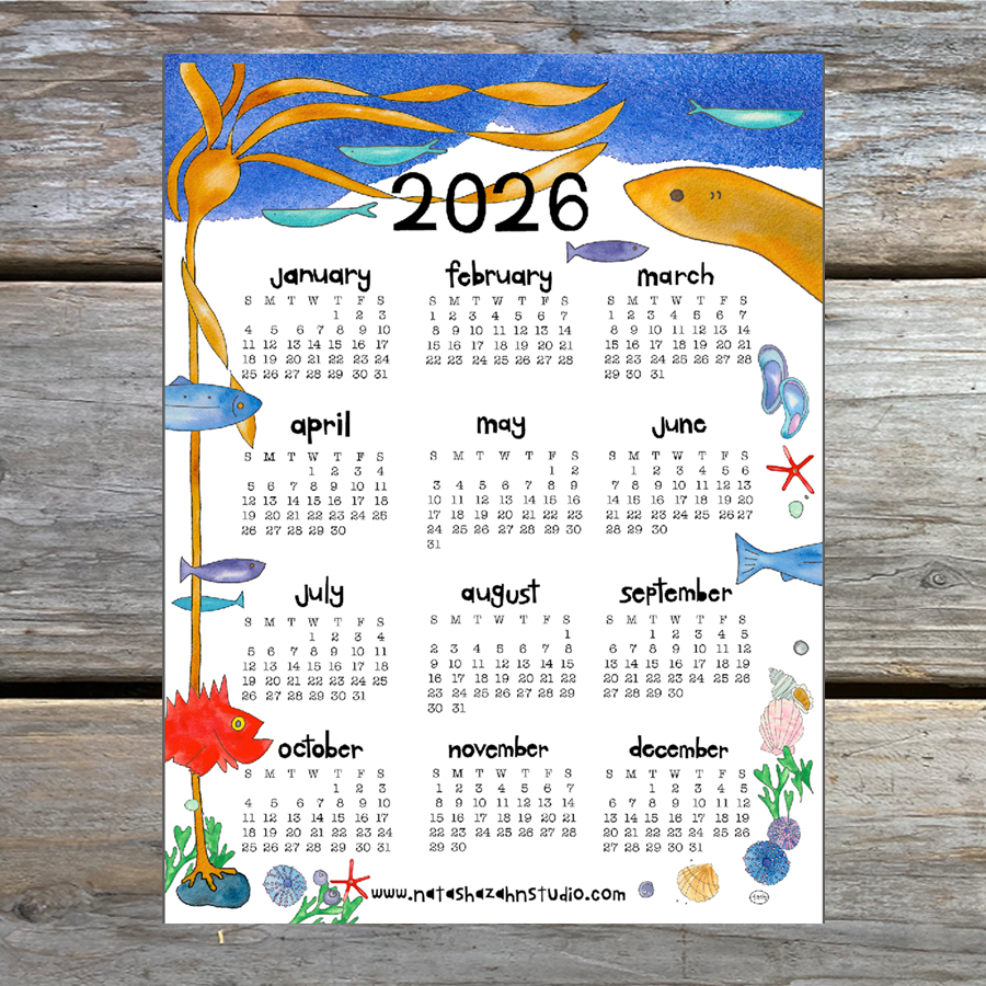 2026 Year At A Glance Calendar