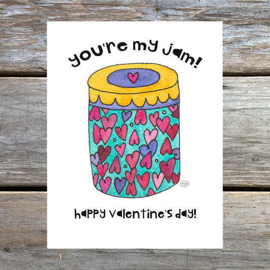 You're My Jam! Note Card