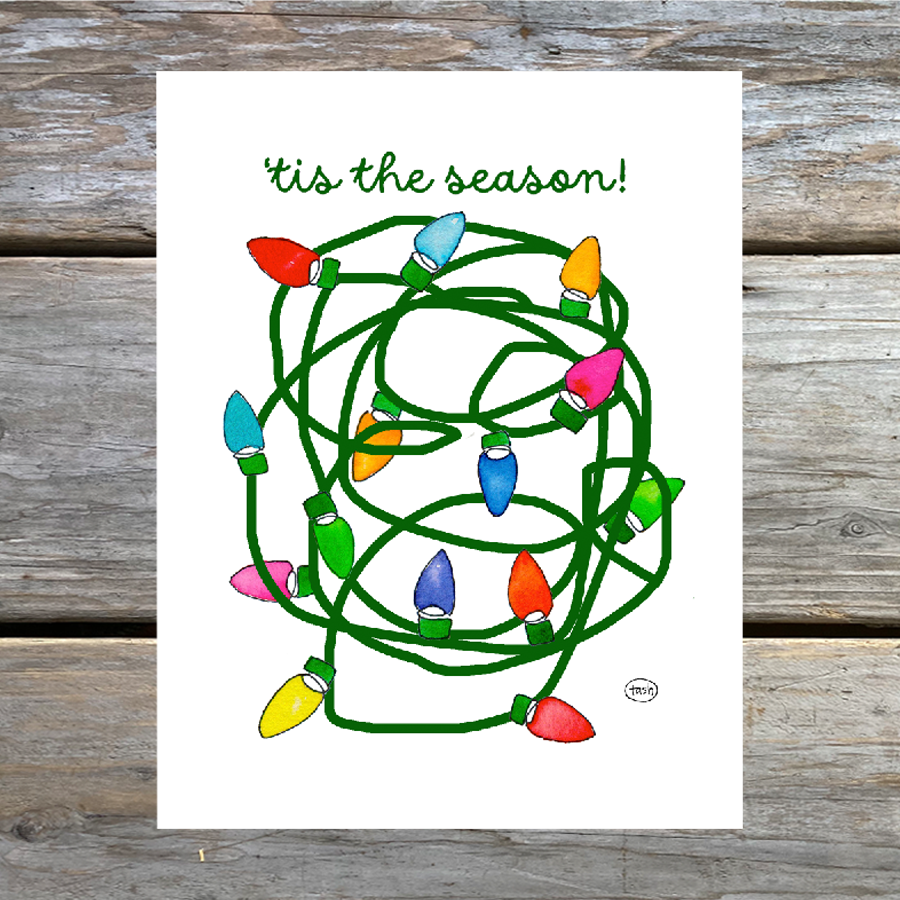 'Tis the Season Note Card