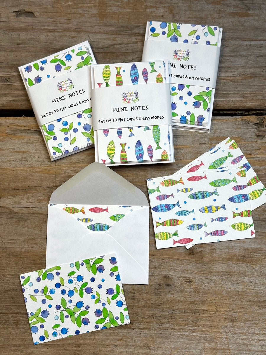 nan featuring colorful hand-painted watercolor design by Natasha Zahn Studio
