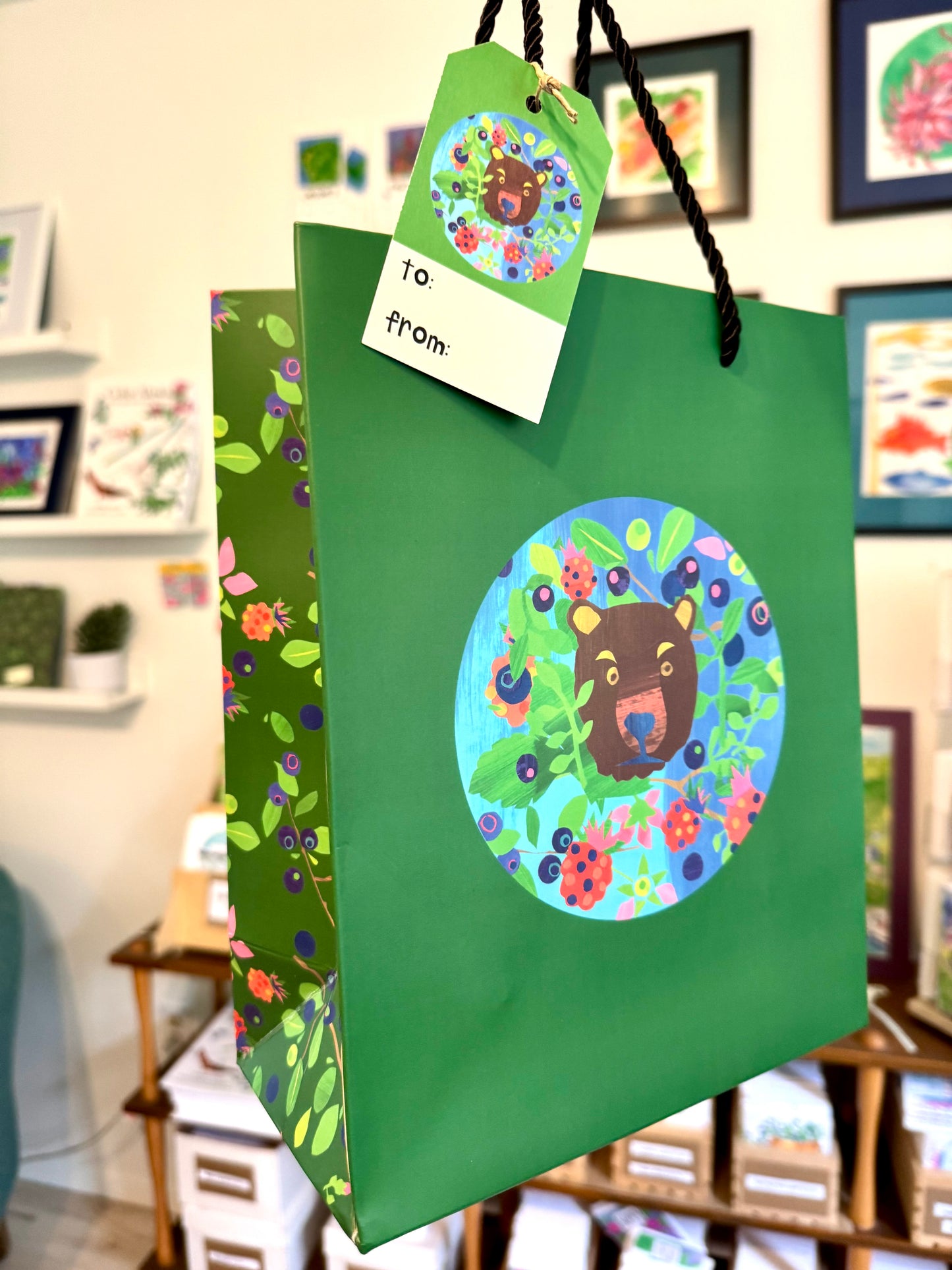 Gift Bag, Merry Bear