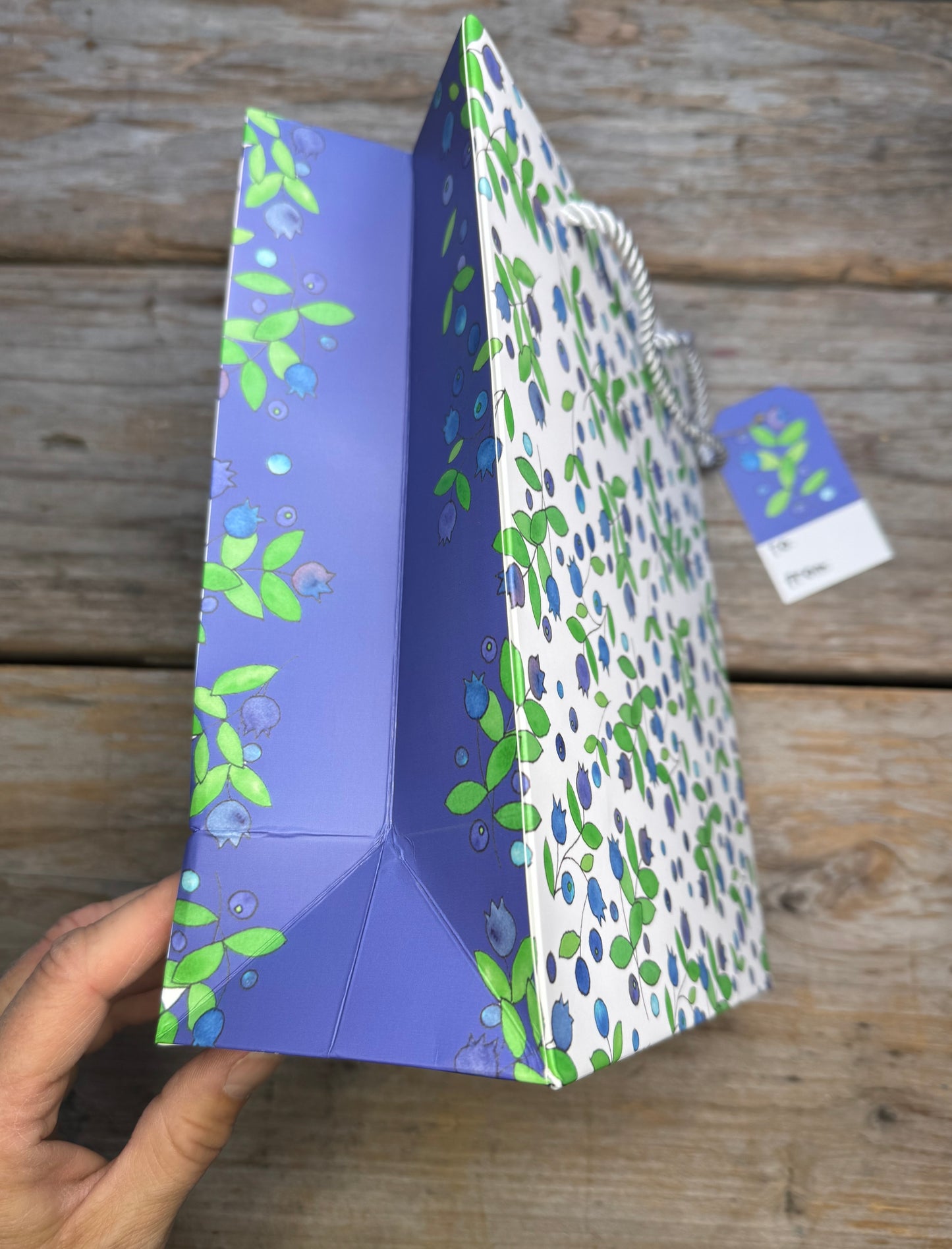 Gift Bag, Blueberries