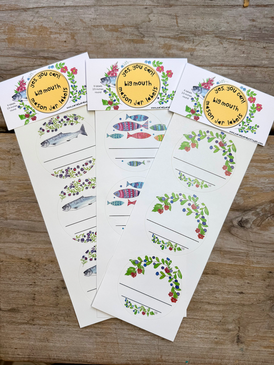 Mason Jar Labels