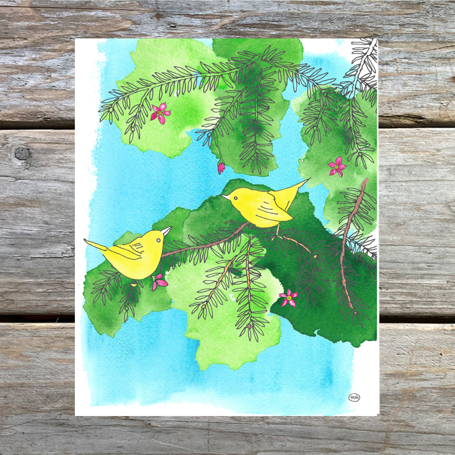 Yellow Warbler Art Print