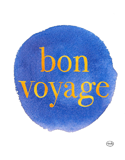 Bon Voyage Note Card