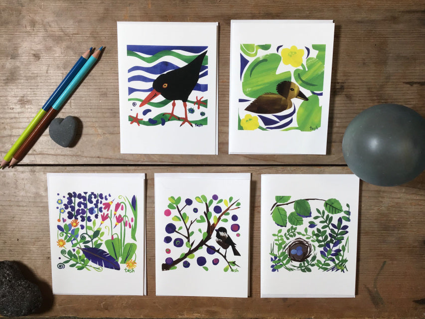 Birds of a Feather Note Card Pack