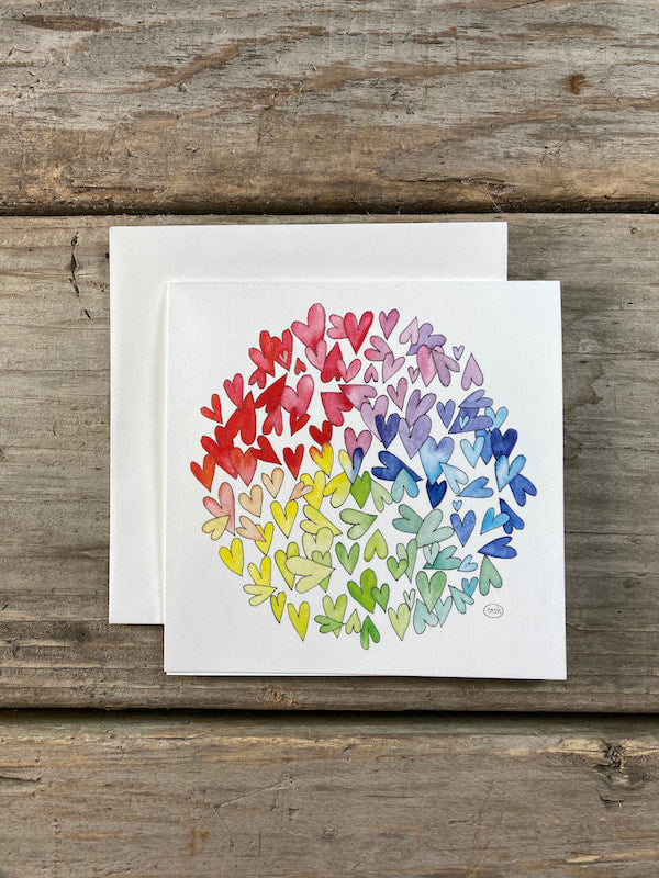 Circle of Love Art Print