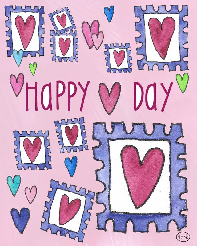 Happy Heart Day Valentine Card Pack